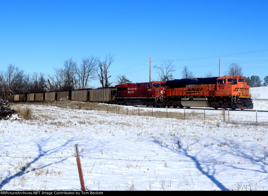 Snowy field